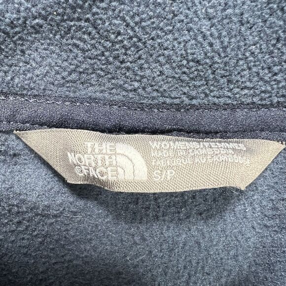 The North Face Fleece Pullover Women’s Small Blue Polartec 1/4 Zip Outdoor Warm - Picture 5 of 8